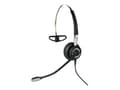 Miniatyrbilde 2 av 3: Jabra BIZ 2400 II QD Mono NC 3-in-1 Wideband Balanced - Hodesett - on-ear - konvertibel - kablet