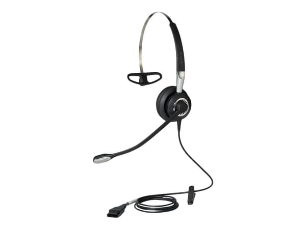 Jabra BIZ 2400 II QD Mono NC 3-in-1 Wideband Balanced - Hodesett - on-ear - konvertibel - kablet