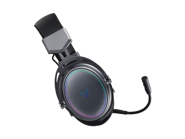 Rapoo VH800, True Wireless Stereo (TWS), Spela, 340 g, Headset, Svart, Grå