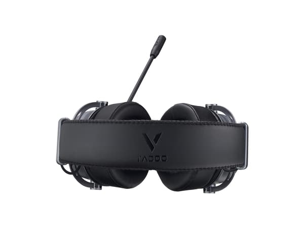 Rapoo VH800, True Wireless Stereo (TWS), Spela, 340 g, Headset, Svart, Grå