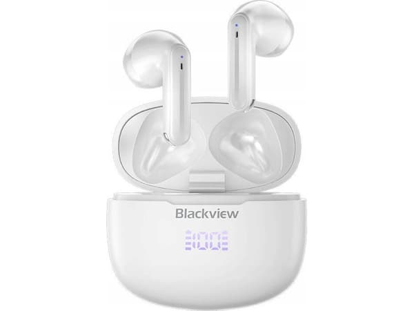 Blackview AirBuds 7 trådløse hodetelefoner (hvit)
