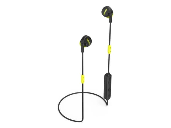 Hama Freedom Athletics II, Trådløs, 20 - 20000 Hz, Samtaler/musikk, 12 g, Hodesett, Sort, Gult