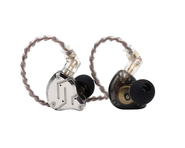 ZS10 Pro IEM Kuulokkeet kanssa 3.5mm Mikrofoni - Musta