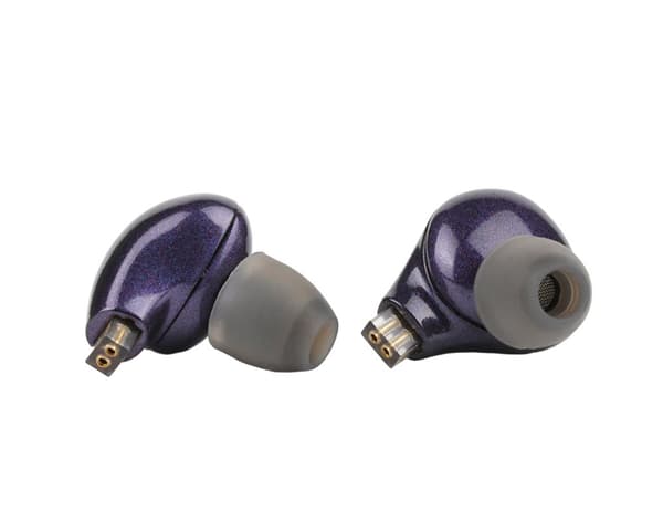 BL03 IEM Kuulokkeet kanssa 3.5mm Mikrofoni - Violetti