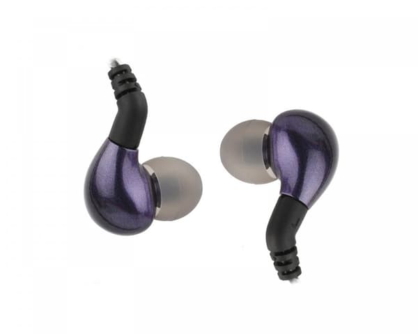 BL03 IEM Hovedtelefoner med 3.5mm Mikrofon - Lilla