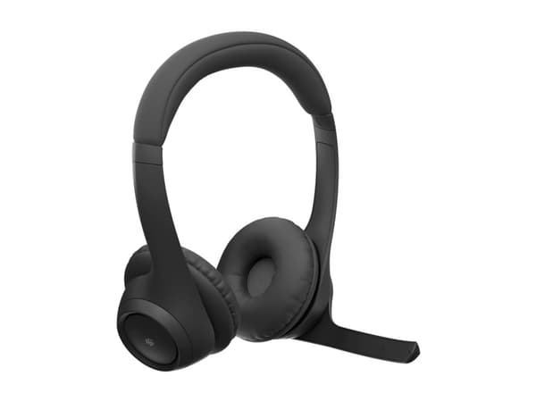 Logitech Zone 305 - Hodesett - on-ear - Bluetooth - trådløs - USB-C via Bluetooth-adapter - lydisolerende - Certified for Zoom Rooms, Google Meet Cer