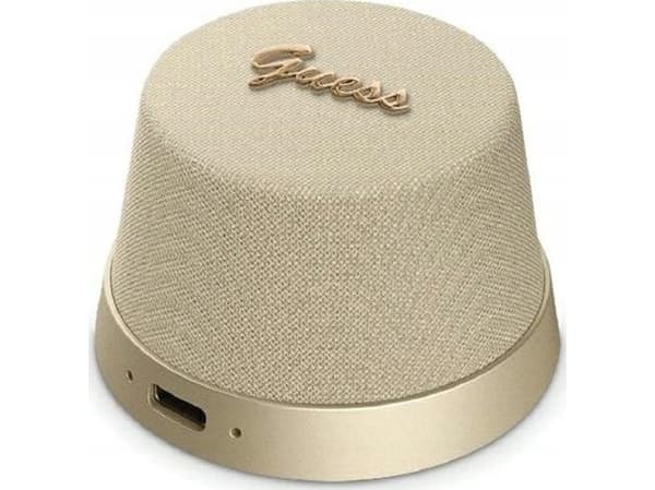 Guess Guess magnetisk skrift metall Bluetooth-høyttaler - gull