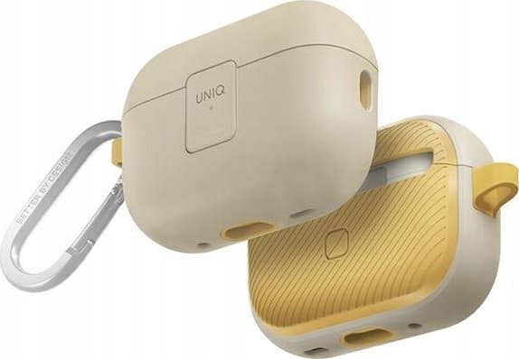 Uniq UNIQ etui Clyde Lock Case AirPods Pro 2 (2022/2023) beżowo-żółty/elfenben-kanarigul