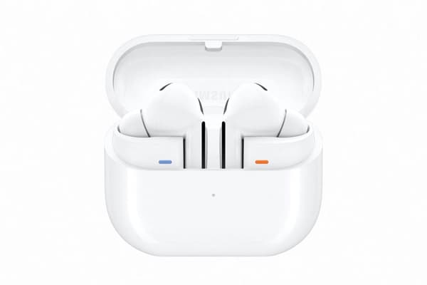 Samsung Galaxy Buds3 Pro - langattomat kuulokkeet mikrofonilla - in-ear - Bluetooth - aktiivinen melunvaimennus - valkoinen