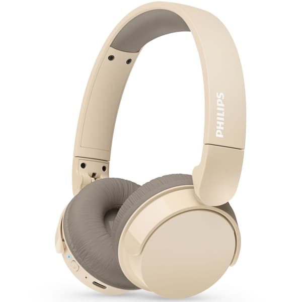 Philips TAH3209BG Trådlösa on-ear-hörlurar, 25h speltid, lätta och bekväma. Beige