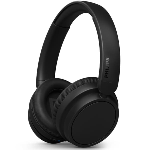 Philips TAH5209BK Trådlösa over-ear-hörlurar, Överlägsen komfort, bra ljud och upp till 65h speltid. Svarta