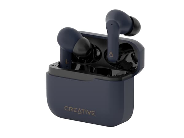 Creative Labs Creative Zen Air Plus TWS In-Ear - tummansininen, langaton, Puhelut/Musiikki/Urheilu/Arki, 48,6 g, Kuulokkeet, Tummansininen