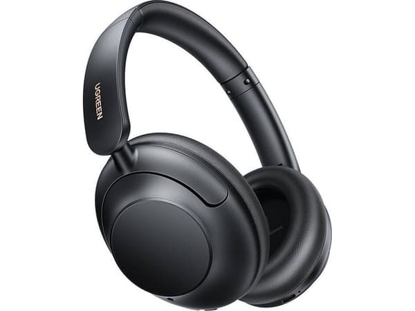 Ugreen HP202 HiTune Max5 trådløse on-ear hodetelefoner med hybrid ANC støyreduksjon - sortering