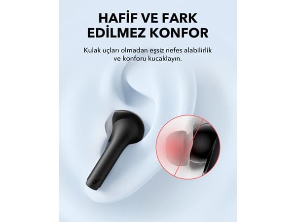 Soundcore K20i - True wireless-hörlurar med mikrofon - inuti örat - Bluetooth