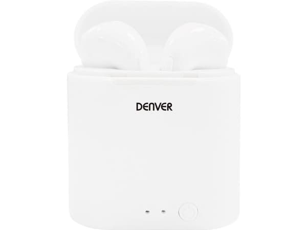 DENVER TWE-36MK2 - True wireless-hodetelefoner med mikrofon - i øret - Bluetooth