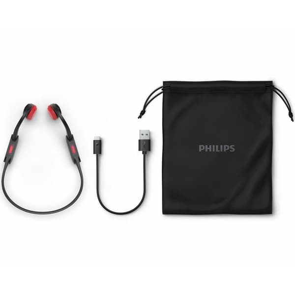 PHILIPS TAA5608BK Trådlösa Open-Ear Sporthörlurar - Svart