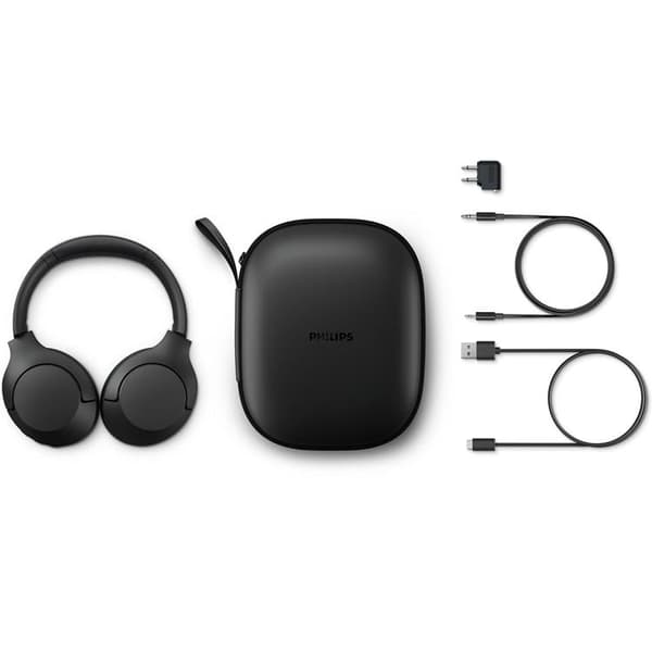 PHILIPS TAH8506BK Trådlösa Hörlurar, Brusreducering Pro, Elegant stil. - Svart