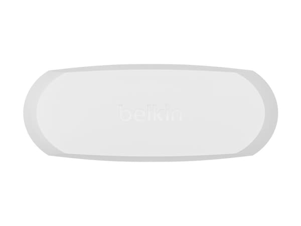Belkin SoundForm Rhythm - True wireless-hodetelefoner med mikrofon - i øret - Bluetooth - hvit