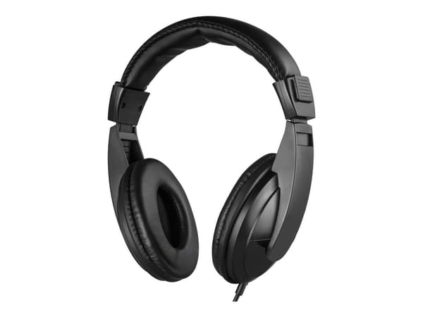 Sandberg Saver MiniJack Headphone Large, Wired, Calls/Music, 20 - 20000 Hz, 270 g, Headphones, Black