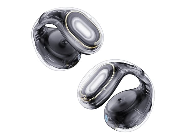 Soundcore C30i - True wireless-hodetelefoner med mikrofon - åpent øre - over-øret-montering - Bluetooth - svart