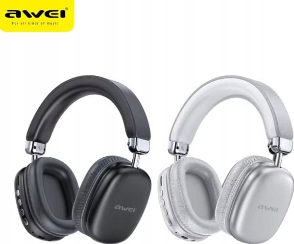 Awei AWEI Bluetooth in-ear hörlurar AT7 svart/svart