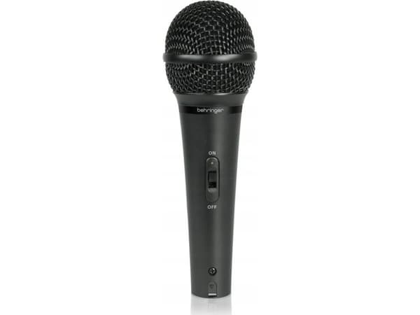 Behringer XM1800S, Studiomikrofon, -52 dB, 80 - 15000 hz, 600 O, Kardioid, Svart