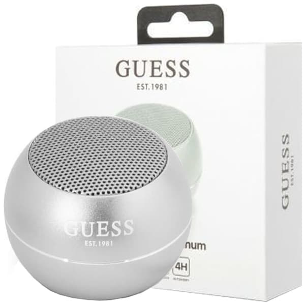 Guess GUWSALGEG Speaker mini Bluetooth høyttalerveske - grå