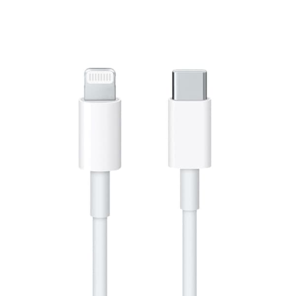 Apple-kabel USB C - Lightning 2m hvit (MKQ42ZM/A)