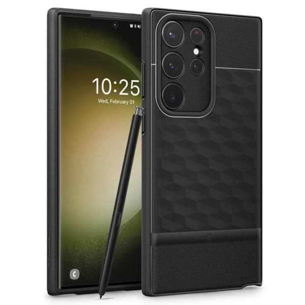 CASEOLOGY PARALLAX GALAXY S23 ULTRA MAT SVART