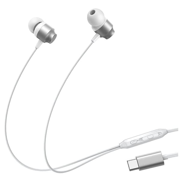 Joyroom JR-EC06 USB-C øretelefoner - sølv