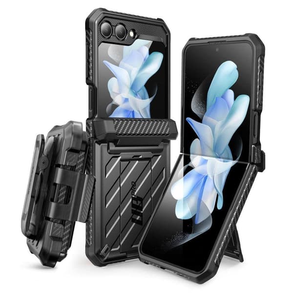 SUPCASE UNICORN BEETLE PRO GALAXY FLIP 5 I SVART