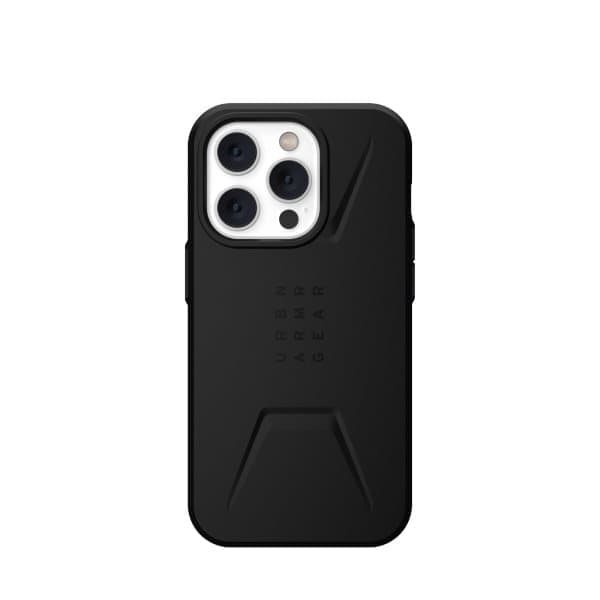 UAG Civilian - beskyttelsesdeksel for iPhone 14 Pro Max, kompatibel med MagSafe (svart)
