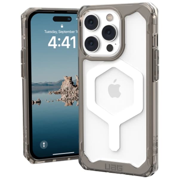 UAG Plyo - beskyttelsesdeksel for iPhone 14 Pro Max, kompatibel med MagSafe (aske).