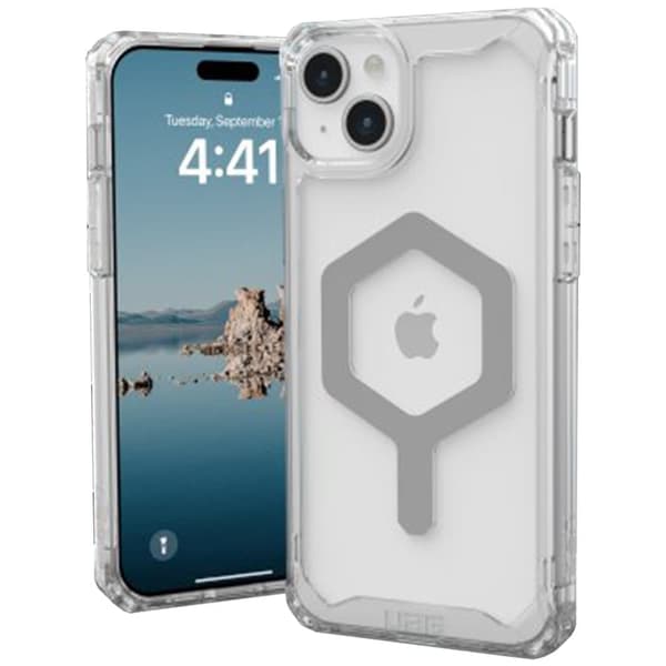 UAG Plyo MagSafe-deksel til iPhone 15 Plus Kompatibel med MagSafe (issølv)