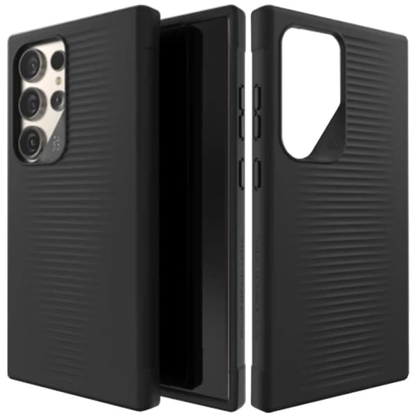 ZAGG Cases Luxe - beskyttelsesdeksel for Samsung S24 Ultra (svart)