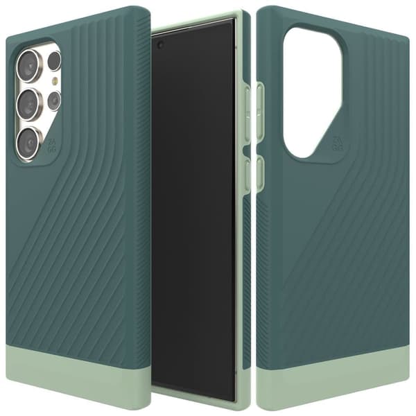 ZAGG Cases Denali - beskyttelsesdeksel for Samsung S24 Ultra (Deep Evergreen)