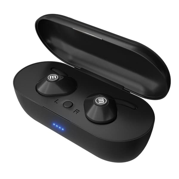 Kuulokkeet mikrofonilla Maxell MINI DUO Musta