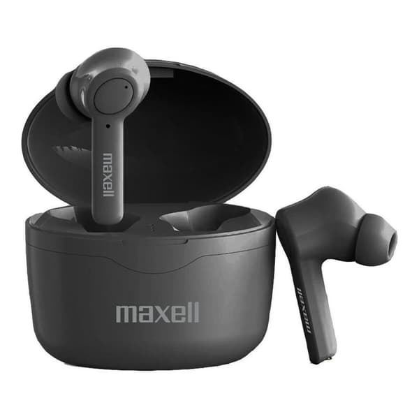 Kuulokkeet mikrofonilla Maxell Bass 13 Musta