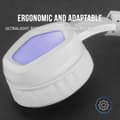 Pikkukuva 3 / 4: Pelikuuloke mikrofonilla Mars Gaming MH320W LED RGB Stereo Harmaa