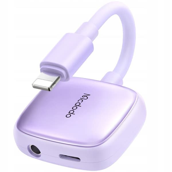 MCDODO ADAPTER LIGHTNING MINI JACK, 3,5 mm:n kaapeli iPhonelle 13 14
