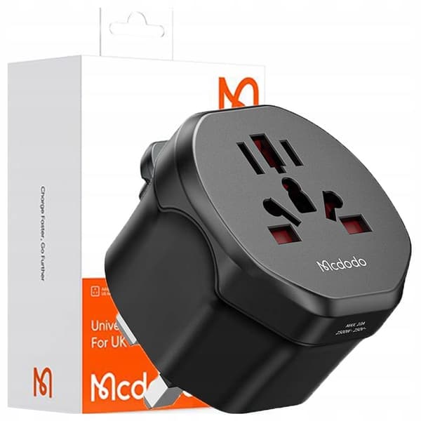 MCDODO UNIVERSAL READAPTER UK TIL EU USA UK AU CN 2500W