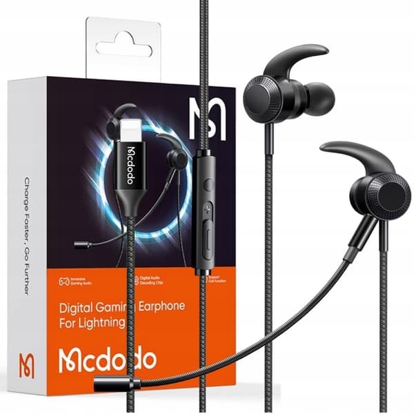 Mcdodo Lightning Gaming-hörlurar med mikrofoni, tärkeä