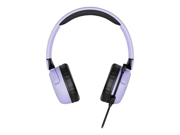 HyperX Cloud Mini - Headset - på örat - kabelansluten - aktiv brusradering - 3,5 mm kontakt - lavendel
