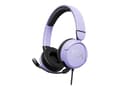 Miniatyrbild 1 av 5: HyperX Cloud Mini - Headset - på örat - kabelansluten - aktiv brusradering - 3,5 mm kontakt - lavendel