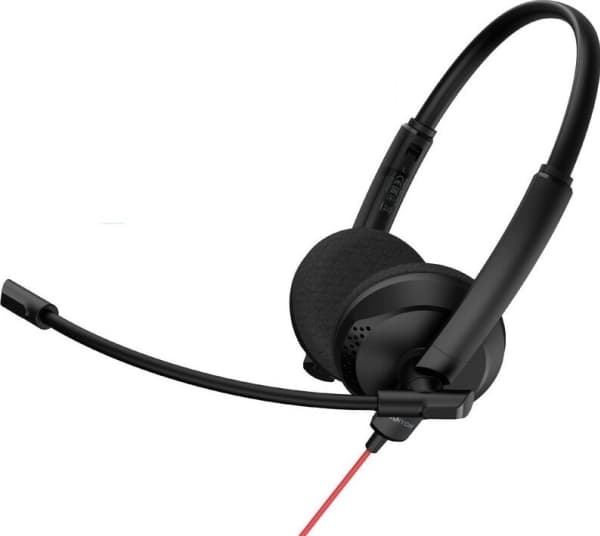 CANYON HS-07, Super light weight conference headset 3.5mm stereo plug,with PVC cable 1.6m, extra USB sound card with PVC cable 1.2m, ABS headset mate