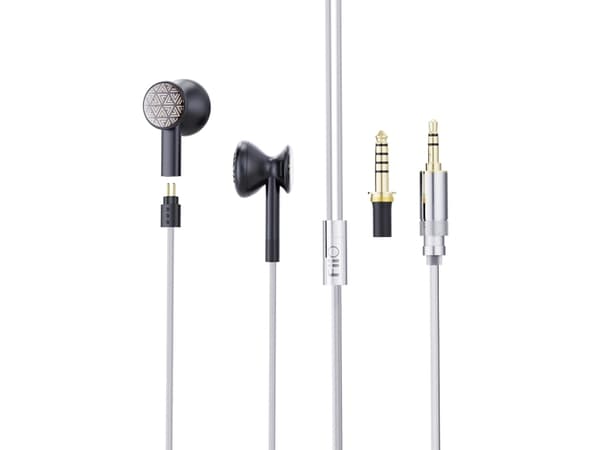 FiiO FF3S, Koblet med ledninger (ikke trådløs), Musikk, 20 - 20000 Hz, 3,9 g, Hodetelefoner, Sort