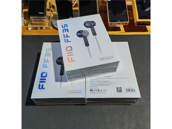 FiiO FF3S, Koblet med ledninger (ikke trådløs), Musikk, 20 - 20000 Hz, 3,9 g, Hodetelefoner, Sort