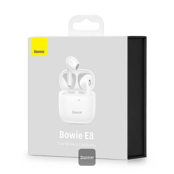Baseus Bowie E8 Trådløse Hovedtelefoner Hvid