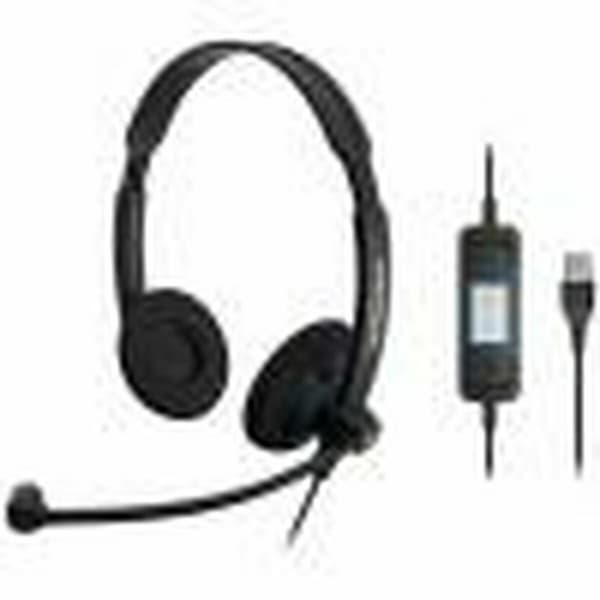 Hovedtelefoner med mikrofon Epos 1000551 Sort