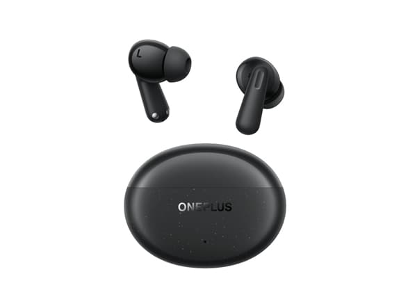 OnePlus Nord Buds 3 Pro - True wireless-hörlurar med mikrofon - inuti örat - Bluetooth - aktiv brusradering - skinande svart